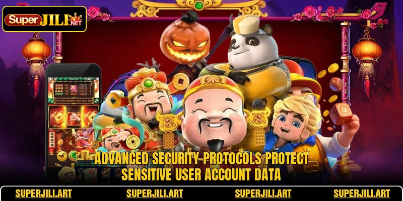 Advanced security protocols protect sensitive user account data Advanced security protocols protect sensitive user account data