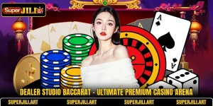 Dealer Studio Baccarat - Ultimate Premium Casino Arena