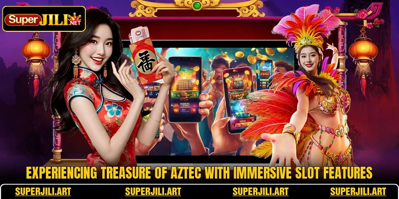 Experiencing Treasure of Aztec with immersive slot features Experiencing Treasure of Aztec with immersive slot features