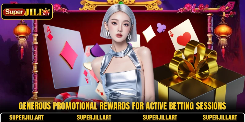 Generous promotional rewards for active betting sessions Generous promotional rewards for active betting sessions