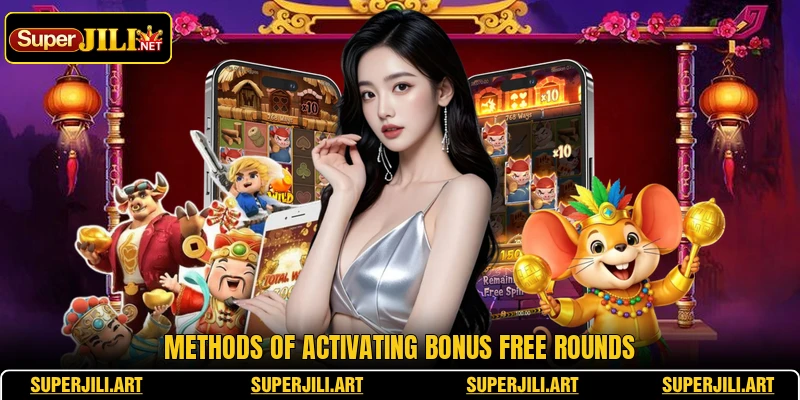 Methods of activating bonus free rounds