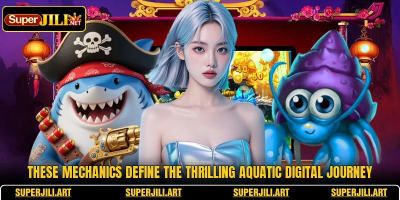 These mechanics define the thrilling aquatic digital journey